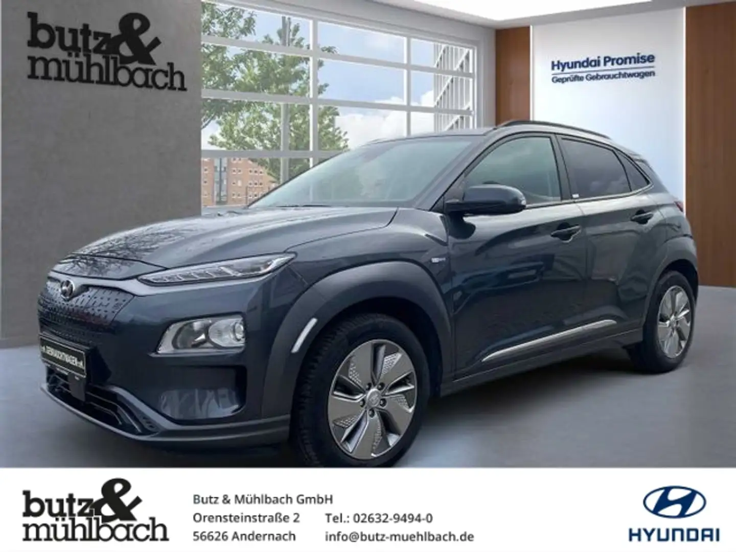 Hyundai KONA Advantage Schwarz - 1