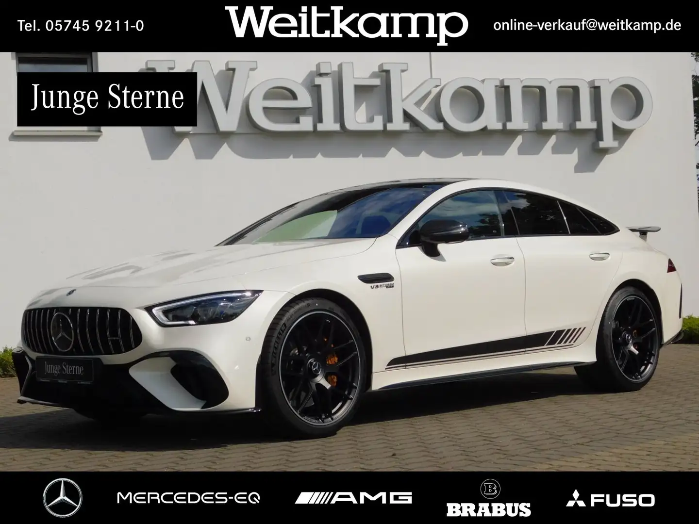 Mercedes-Benz AMG GT AMG GT 63 4M+ Aero-P.+Keramik+Pano+Carbon+Perf.A Білий - 1