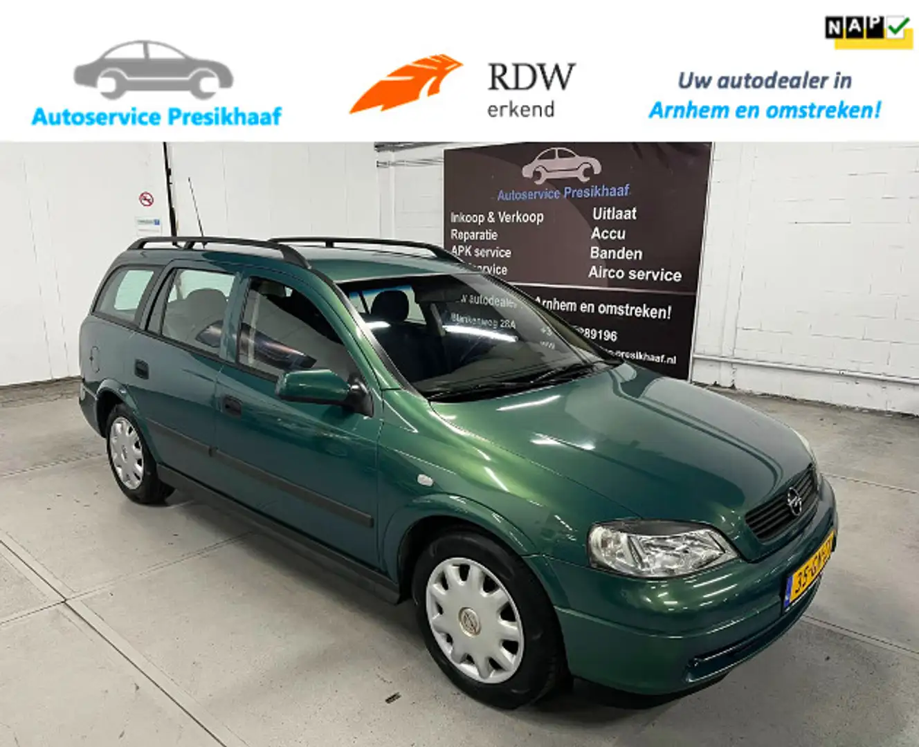 Opel Astra Wagon 1.6-16V Comfort AIRCO / NAP / TREKHAAK Vert - 1