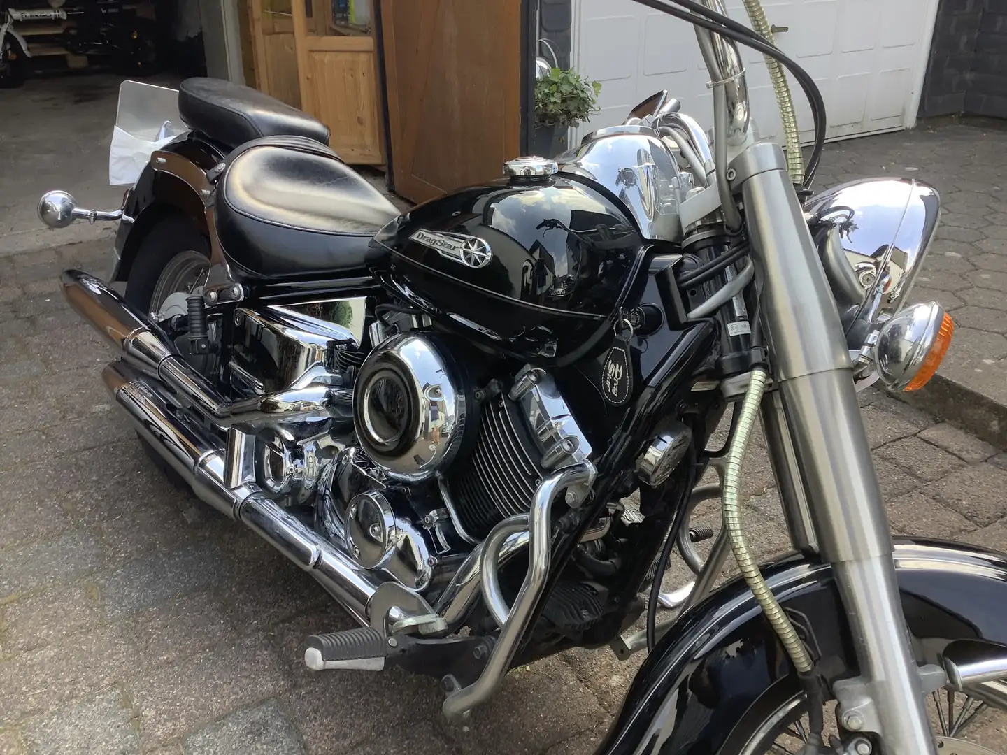 Yamaha XVS 650 DragStar classic Zwart - 1