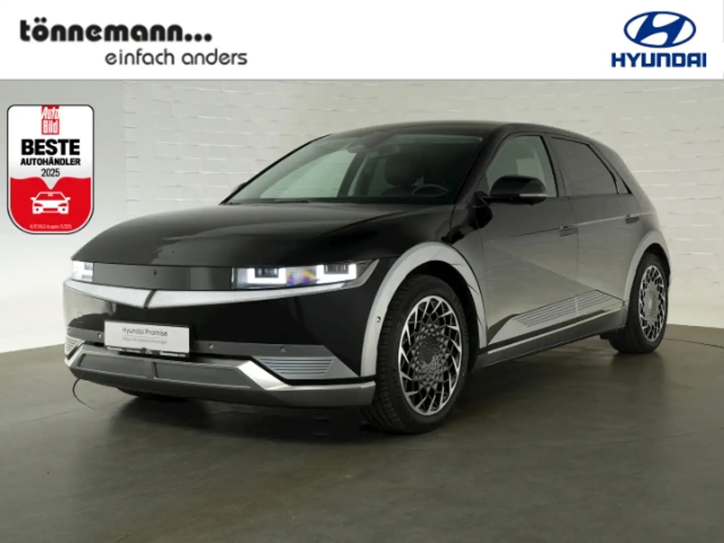 Hyundai IONIQ 5 UNIQ 72,6 kWh+LED PIXEL+NAVI+360 GRAD KAMERA+SITZH Negro - 1