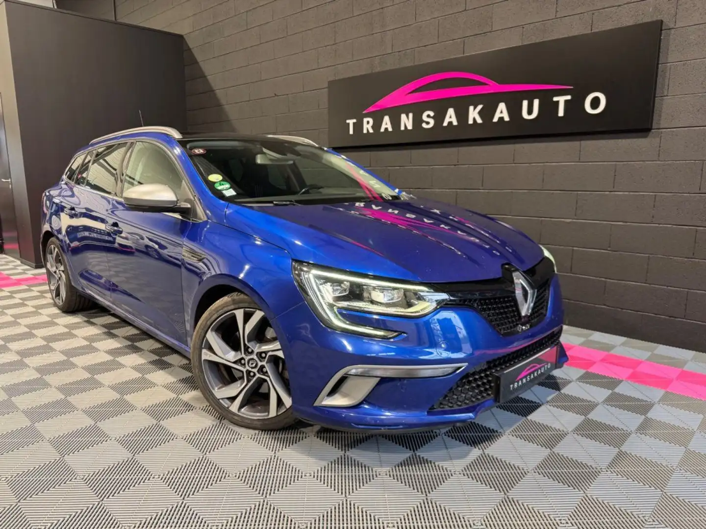 Renault Megane IV ESTATE dCi 165 GT EDC Bleu - 1