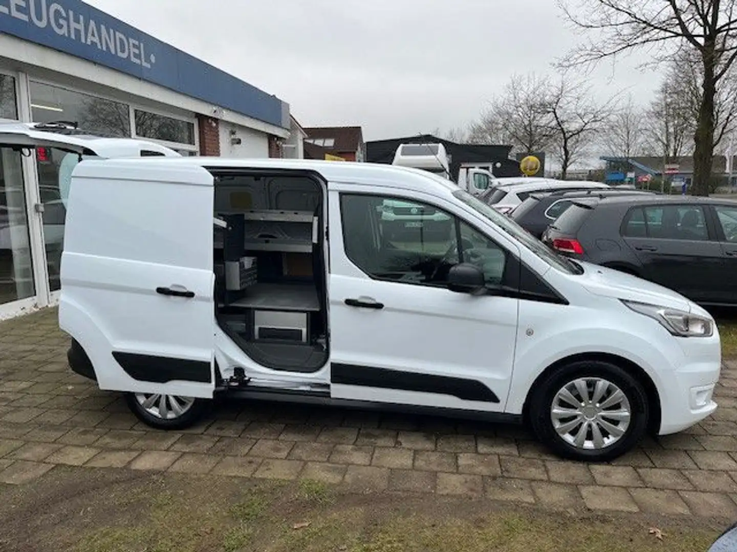Ford Transit Connect Kasten Cool&Sound Navi Kam Bott Blanc - 2