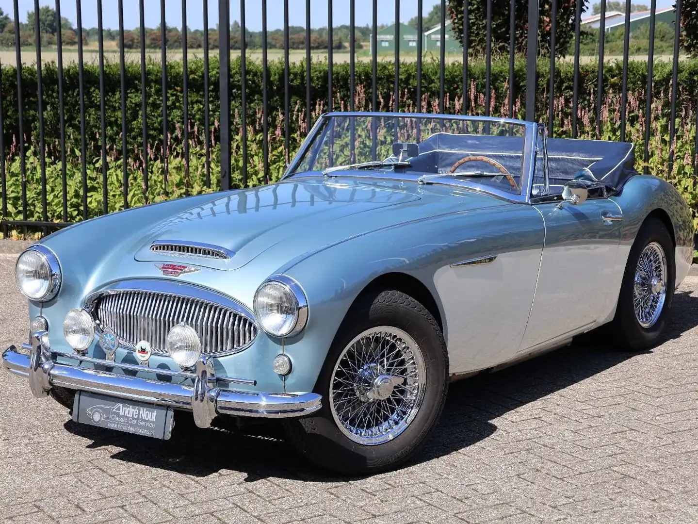Austin-Healey 3000 MK2a BJ7 Bleu - 1