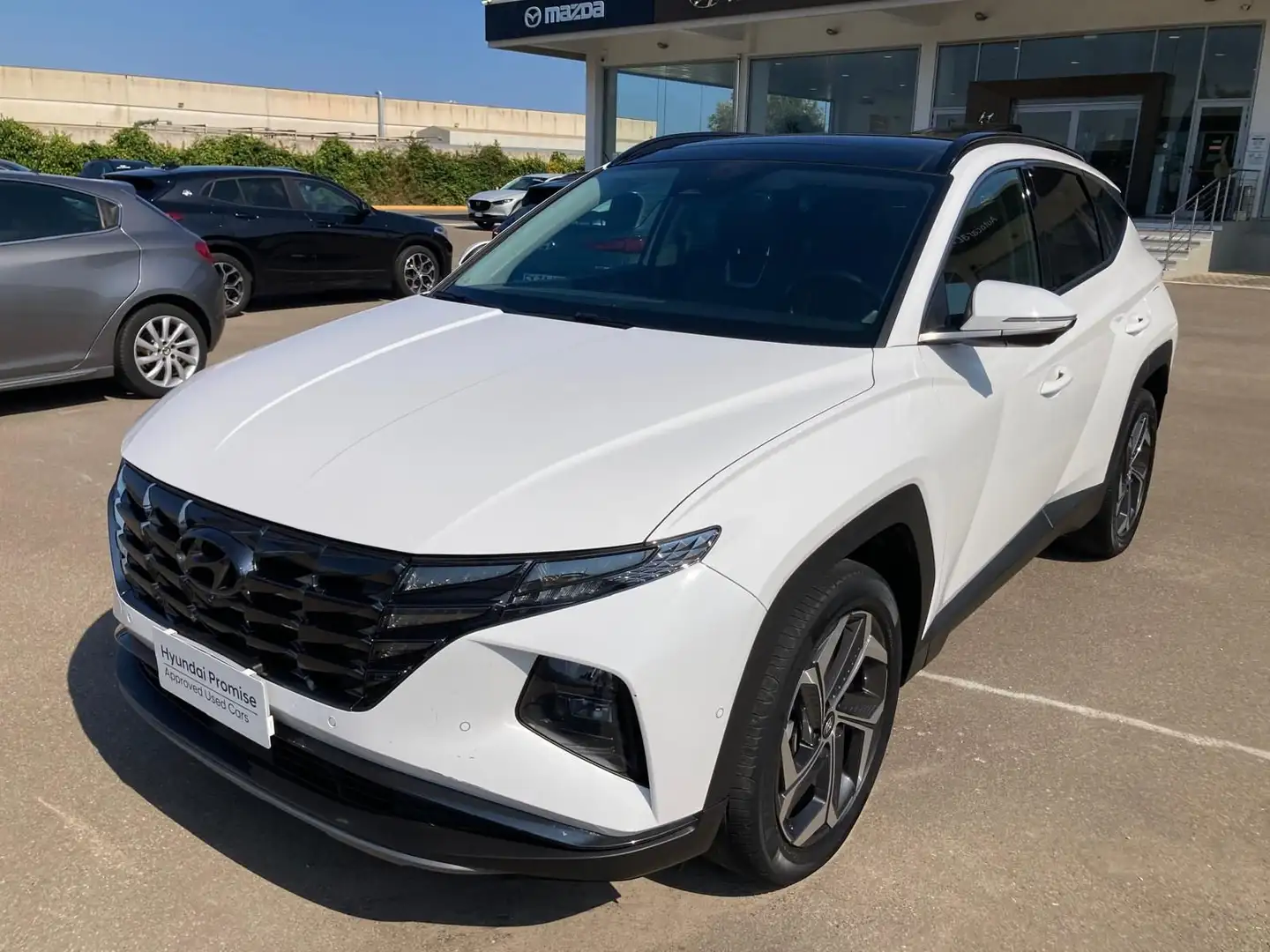 Hyundai TUCSON Tucson 1.6 HEV aut.Exellence + LO + DP Bianco - 1