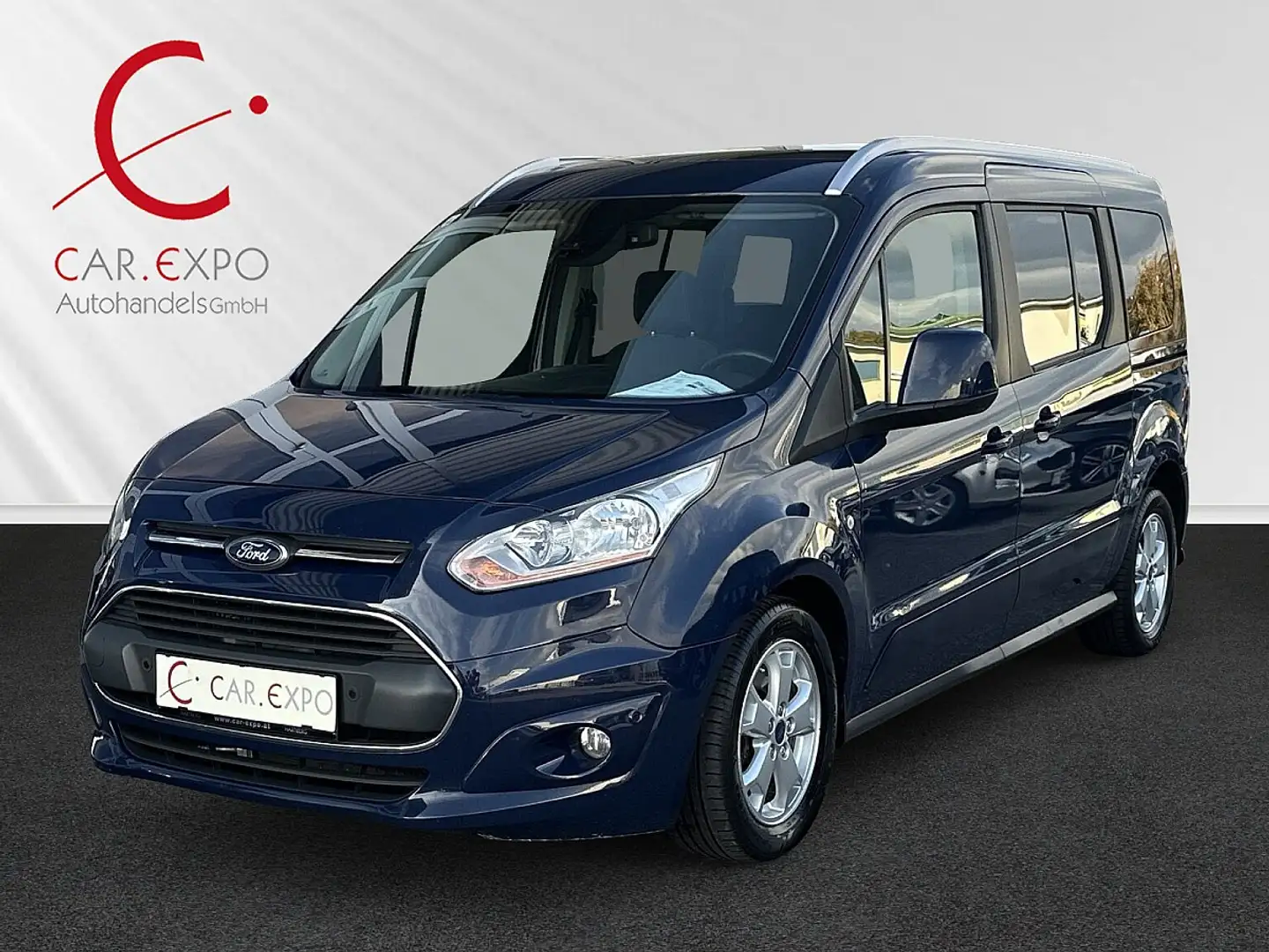 Ford Grand Tourneo Connect Titanium 1,6 TDCi Blau - 1