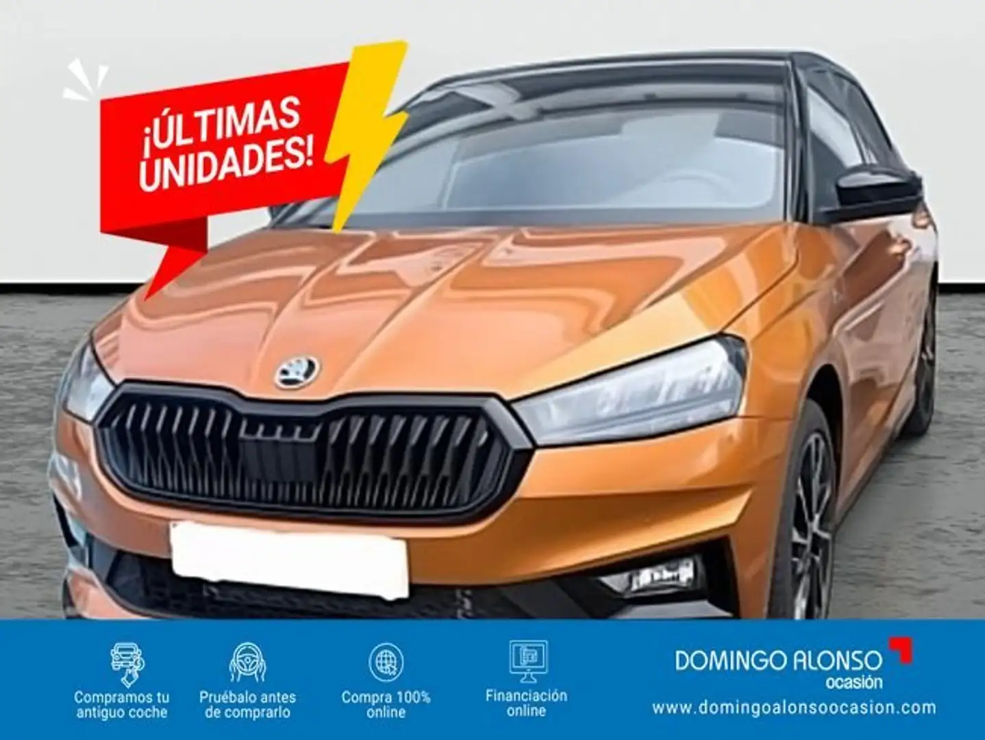 Skoda Fabia Monte Carlo Advanced 1.0 TSI 85 kW (116 CV) Manual Naranja - 1