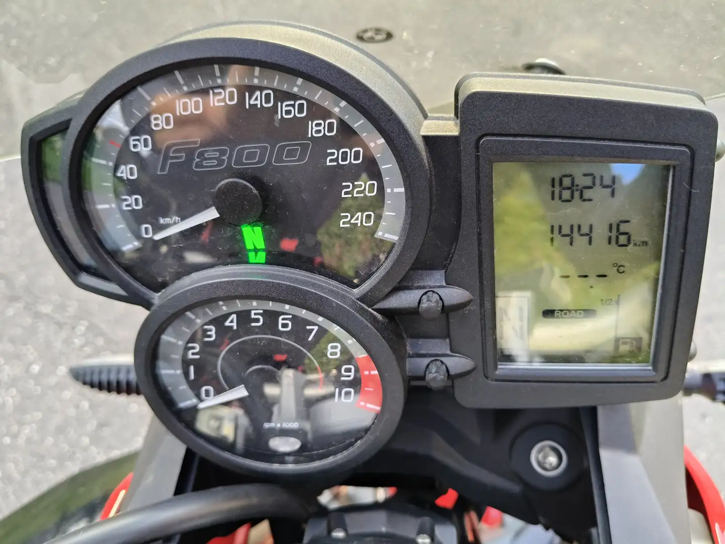 BMW F 800 R Червоний - 2