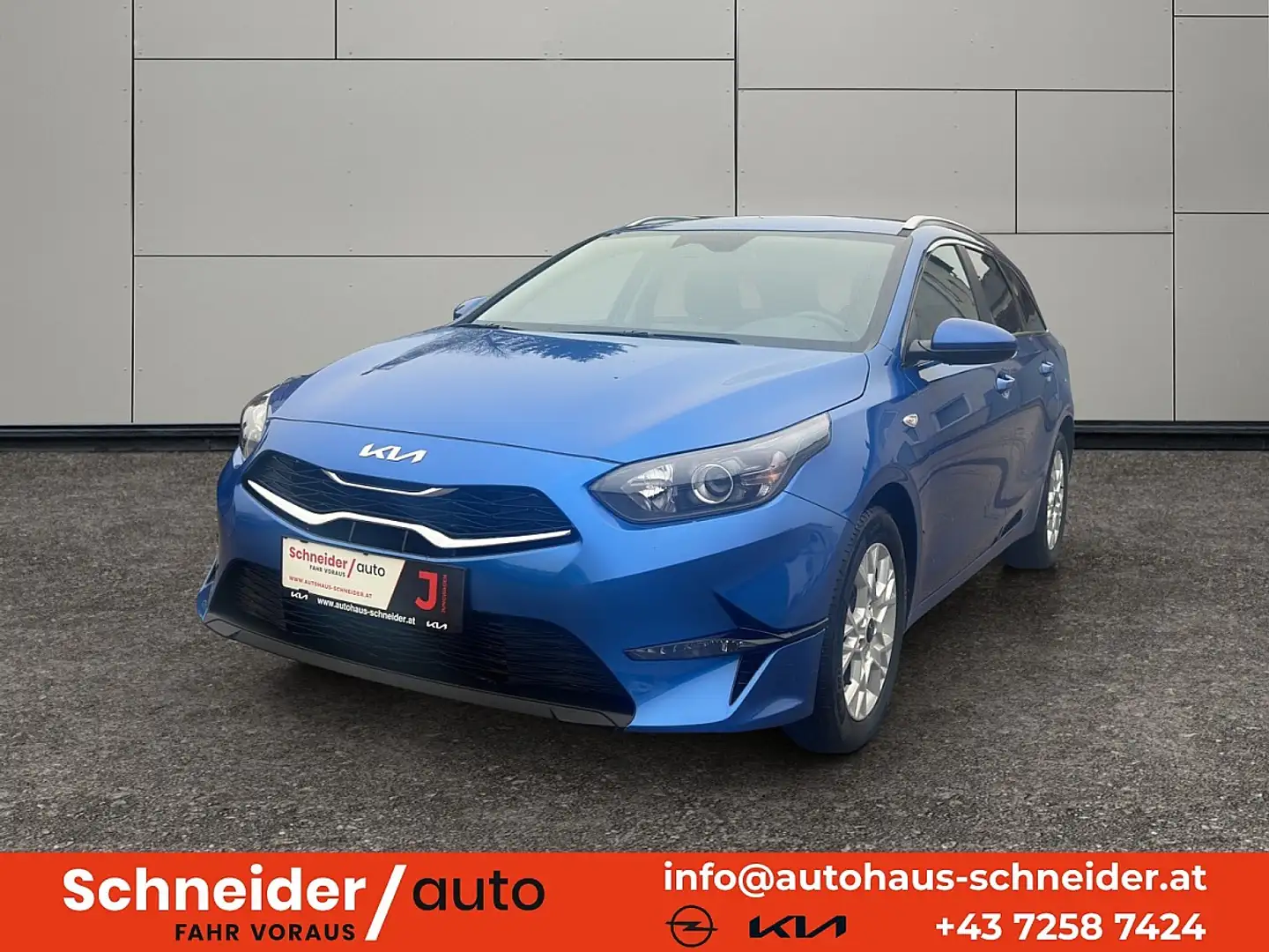 Kia Ceed SW / cee'd SW ceed SW 1,5 TGDI Silber Blau - 1