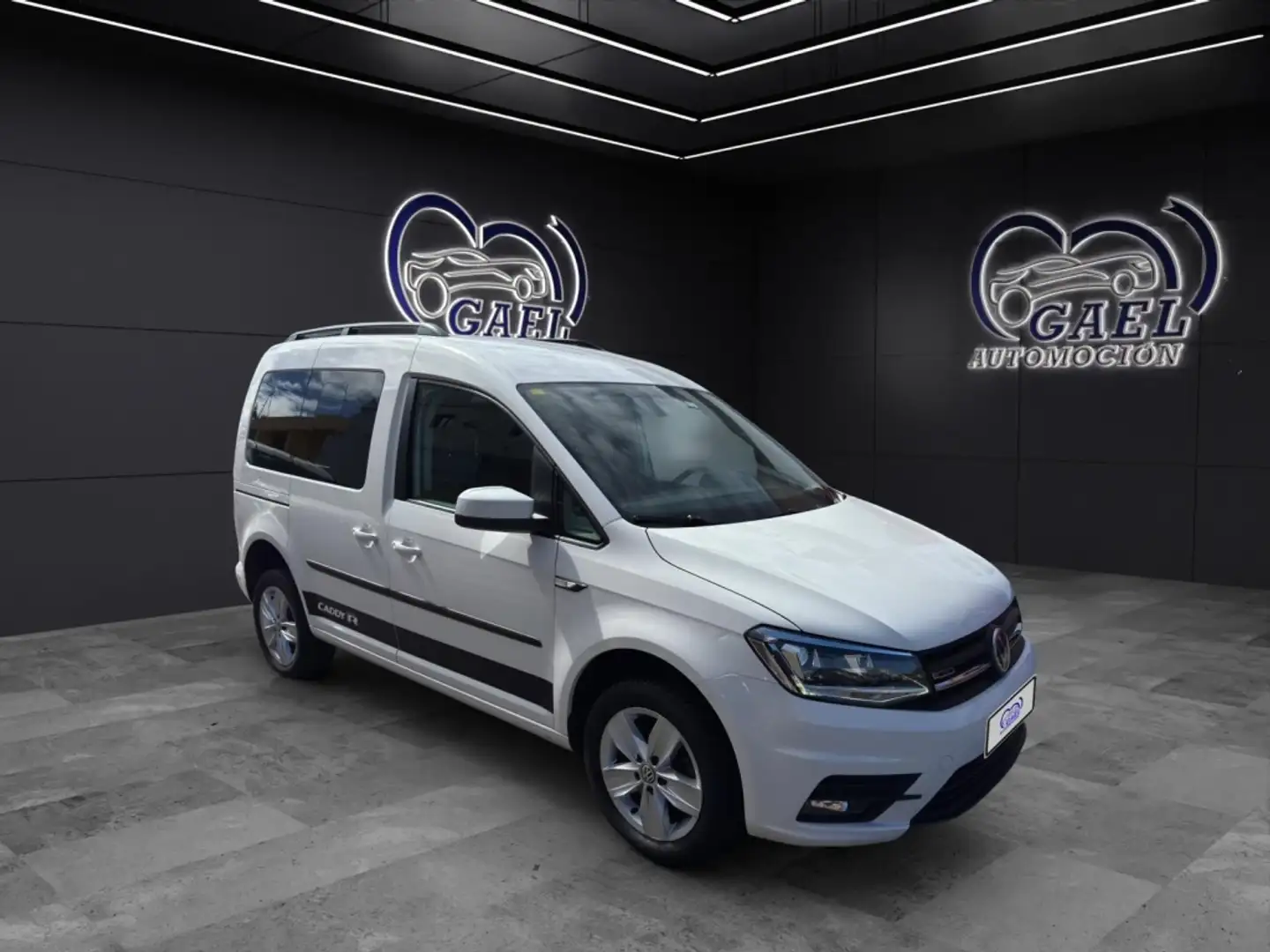 Volkswagen Caddy 2.0TDI Comfortline DSG 110kW Blanco - 1