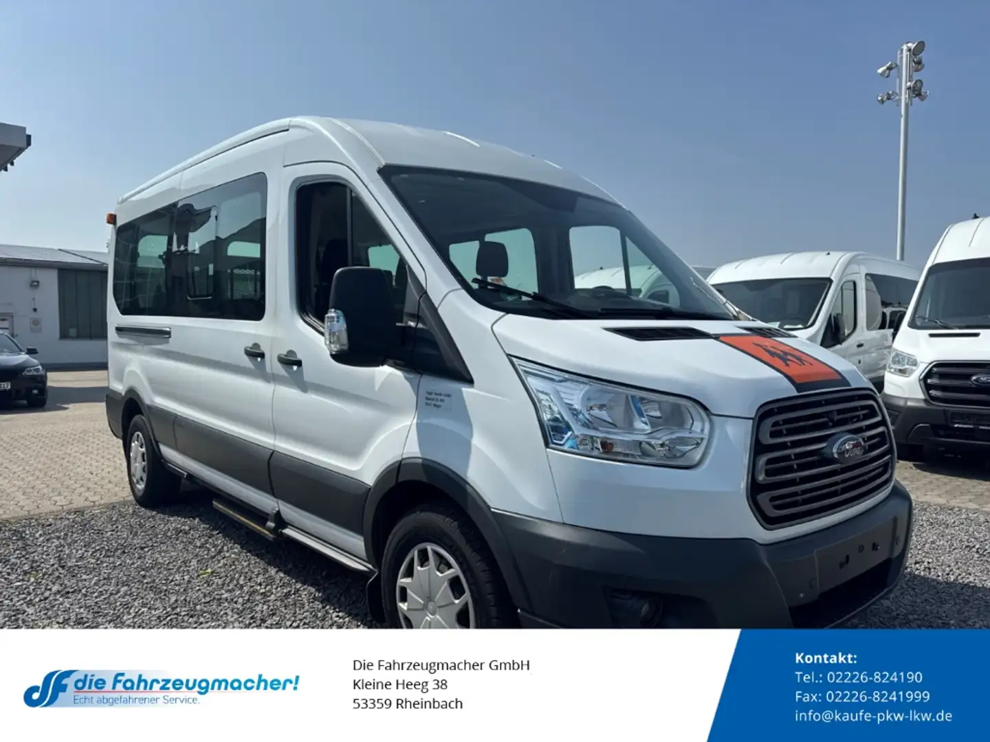 Ford Transit Kombi 350 L3 Trend 2.2 TDCi DPF *1465 *KLIMA *EXPO Bianco - 1