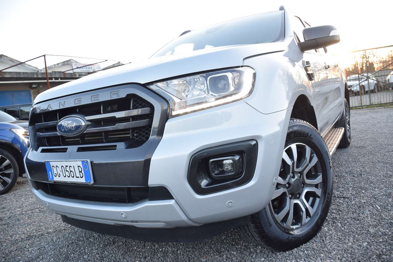 Ford Ranger 4x4 PICK UP IVA DETR. 2.0d 170CV WILDTRAK AUTOM. NAV SENSORI ADAS CAM LED CRUISE PELLE BT AUTOPARK