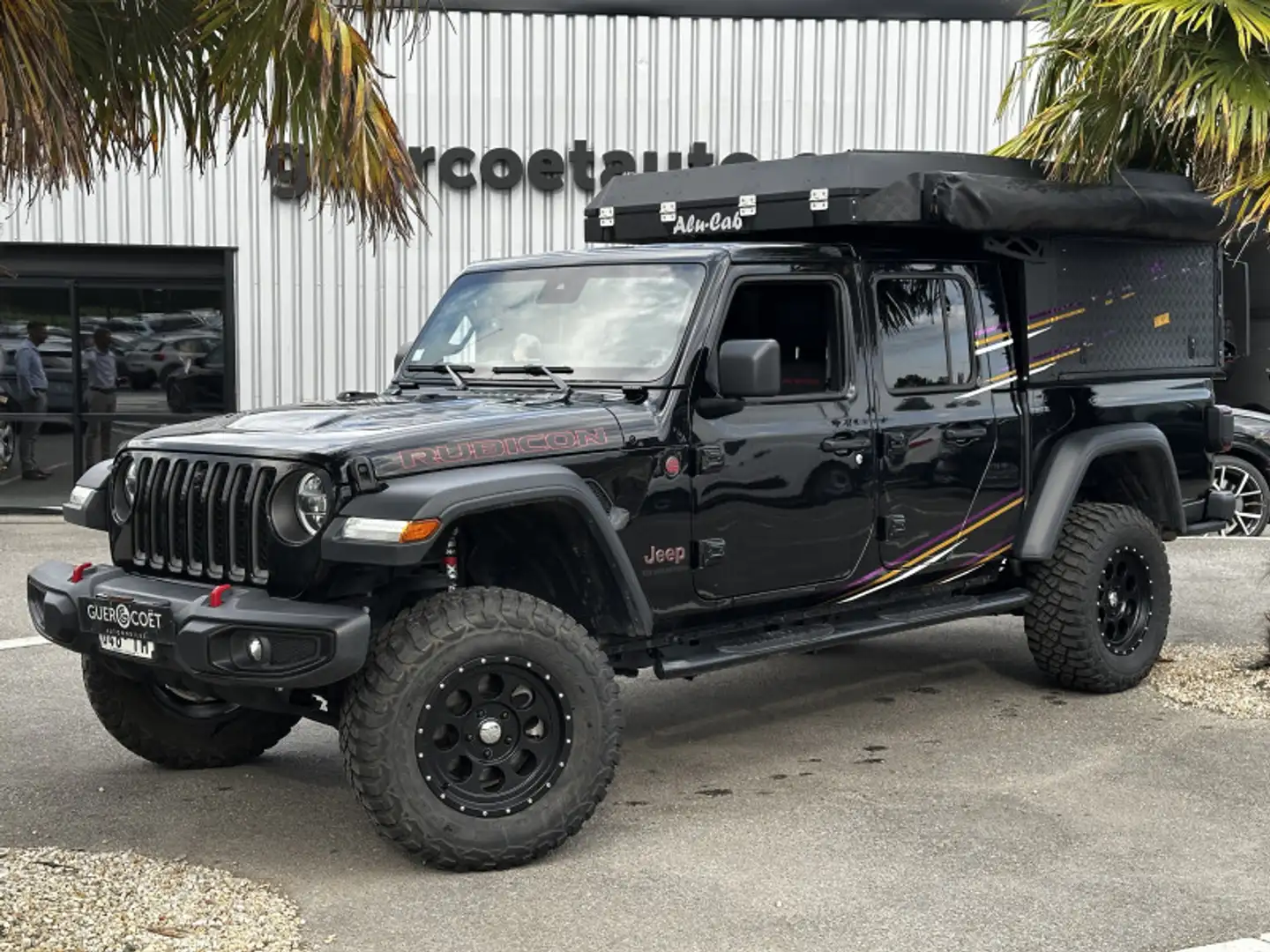 Jeep Gladiator Crew cab Rubicon V6 3.6 L Pentastar VVT CELLULE AL Noir - 1