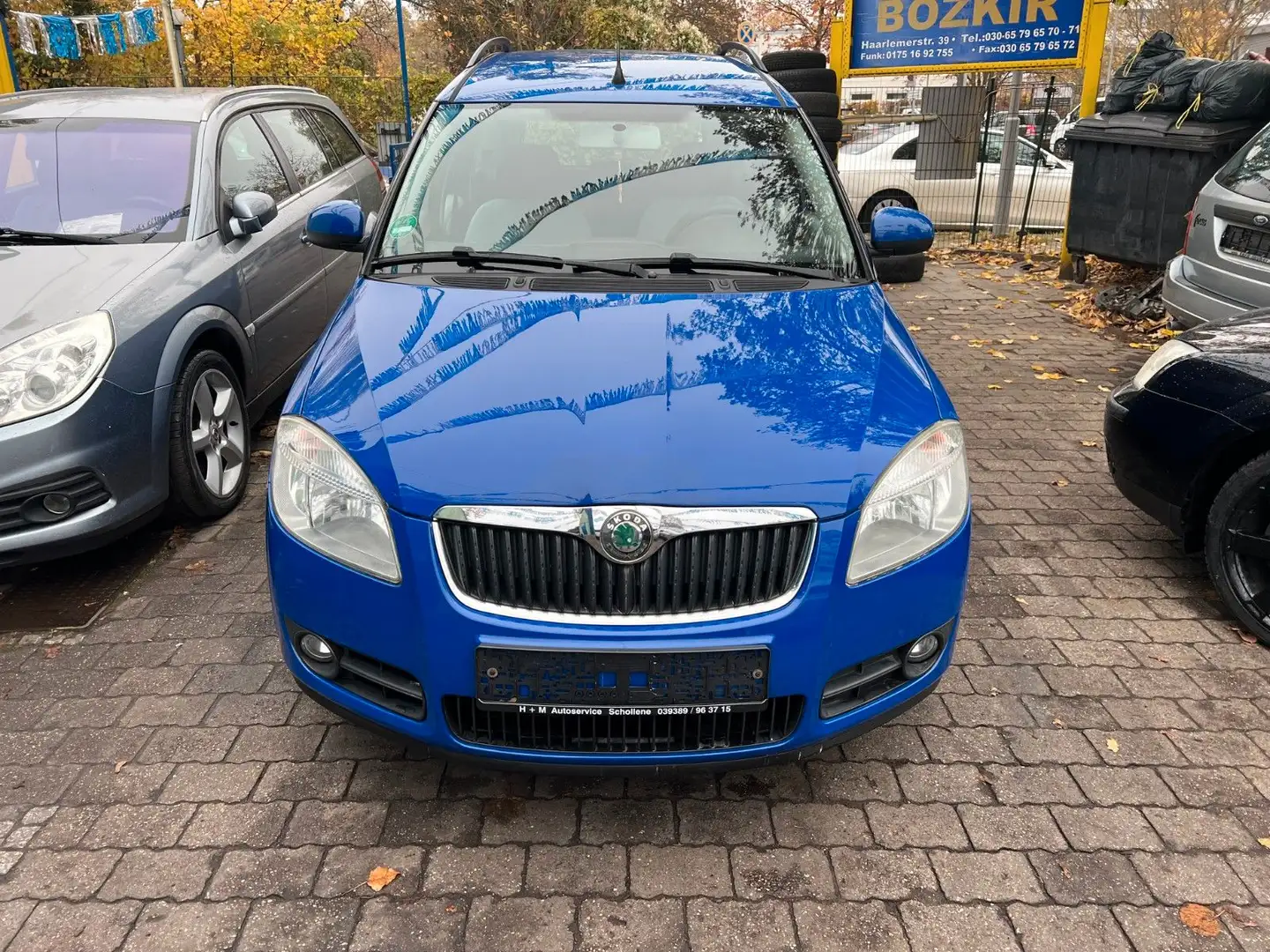 Skoda Roomster Style Tüv Neu 11.2026 KLIMA PDC SHZ Modrá - 2