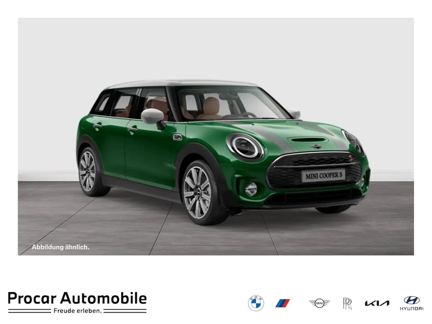 MINI Cooper S Clubman RFK NAVI LED PDC V+H DAB Klima Grün - 1