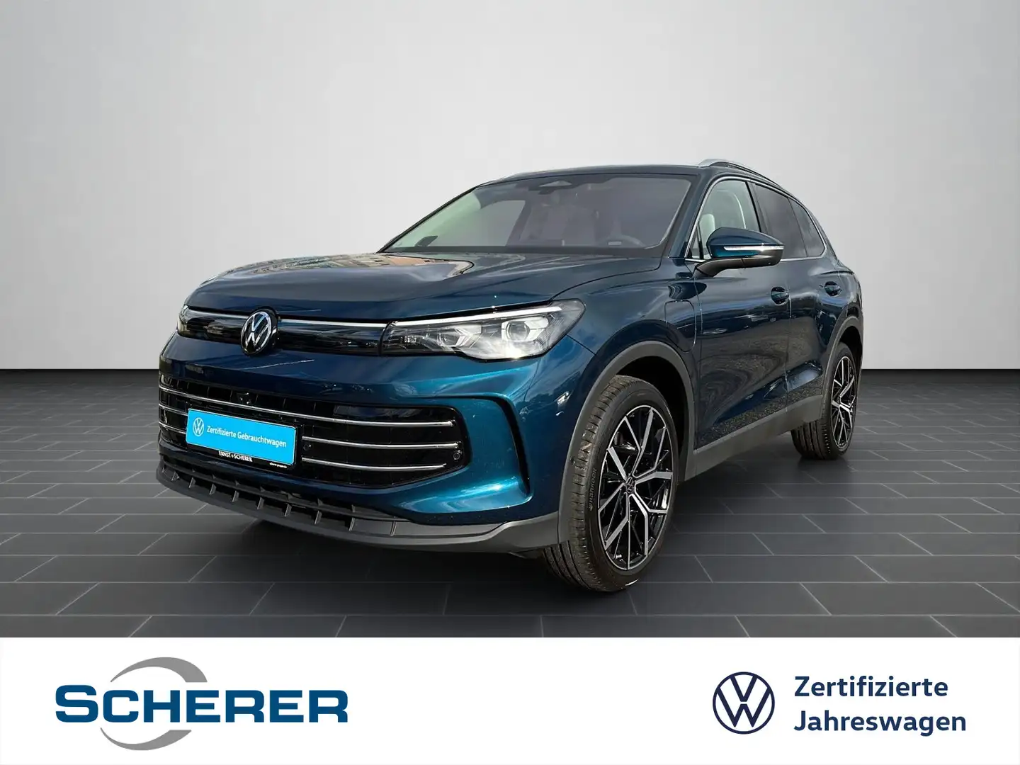 Volkswagen Tiguan 1.5 TSI eHybrid DSG Elegance AHK+Pano+360 Bleu - 1