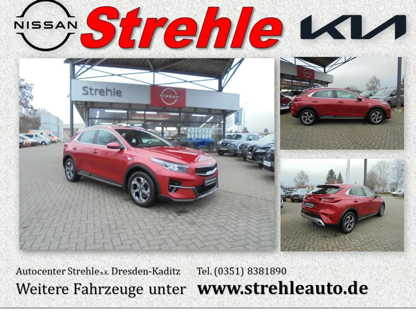 Kia XCeed 1.0 T-GDI Core Komfort-Paket Rot - 1