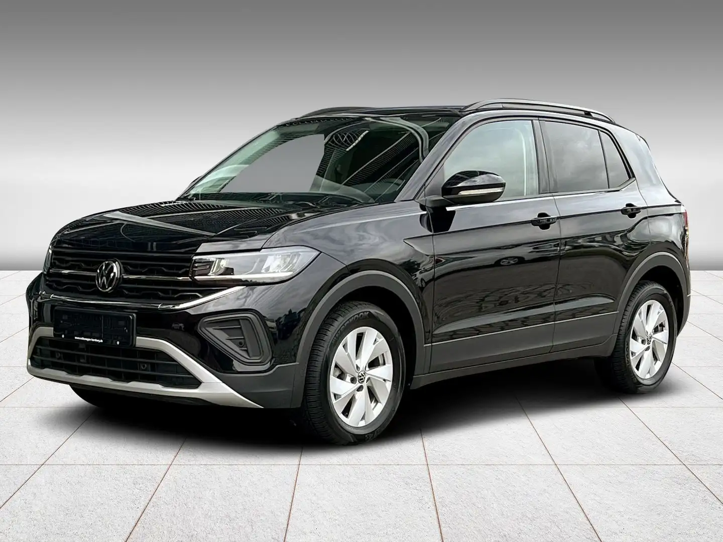 Volkswagen T-Cross 1.0 TSI Life DSG LED Keyless CarPlay ACC Schwarz - 2