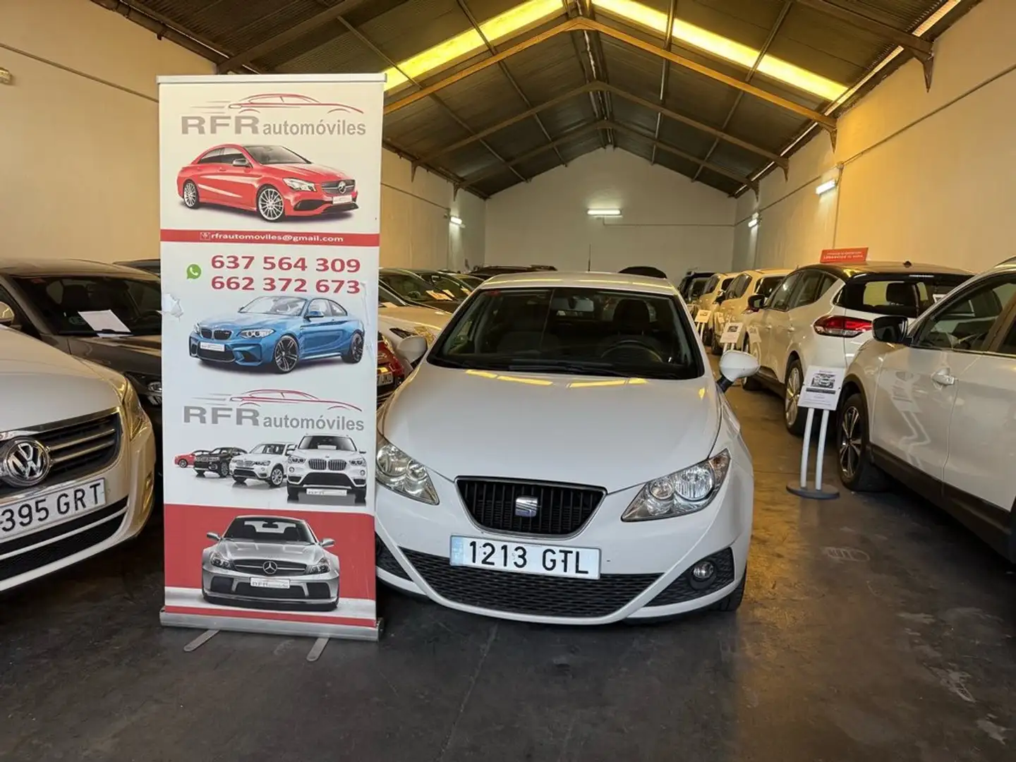 SEAT Ibiza 1.4 16v 85cv Junior Blanco - 1