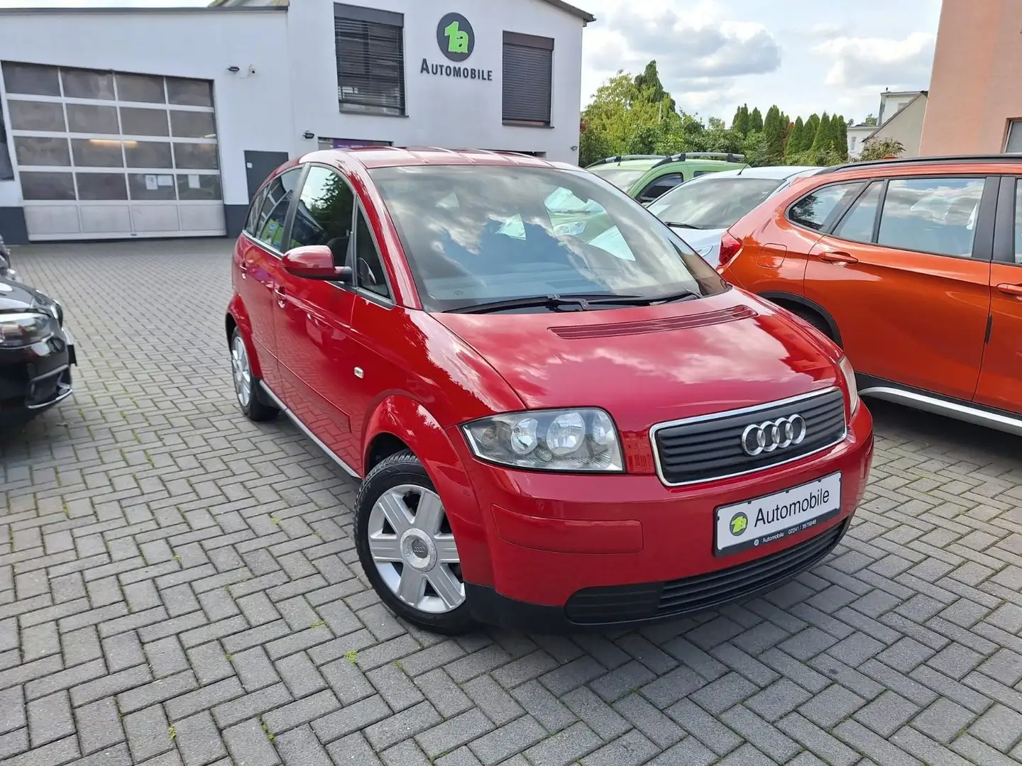 Audi A2 1.4*PDC*SHZ*KLIMA*TÜV 01/2027 Rot - 1