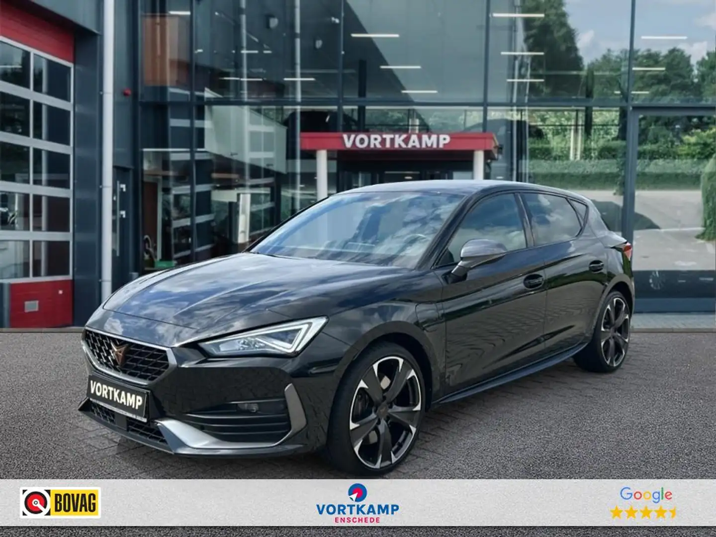 CUPRA Leon 1.4 TSI DSG VZ E-HYBRID CAMERA/NAVI/ACC/CARPLAY/ST Zwart - 1