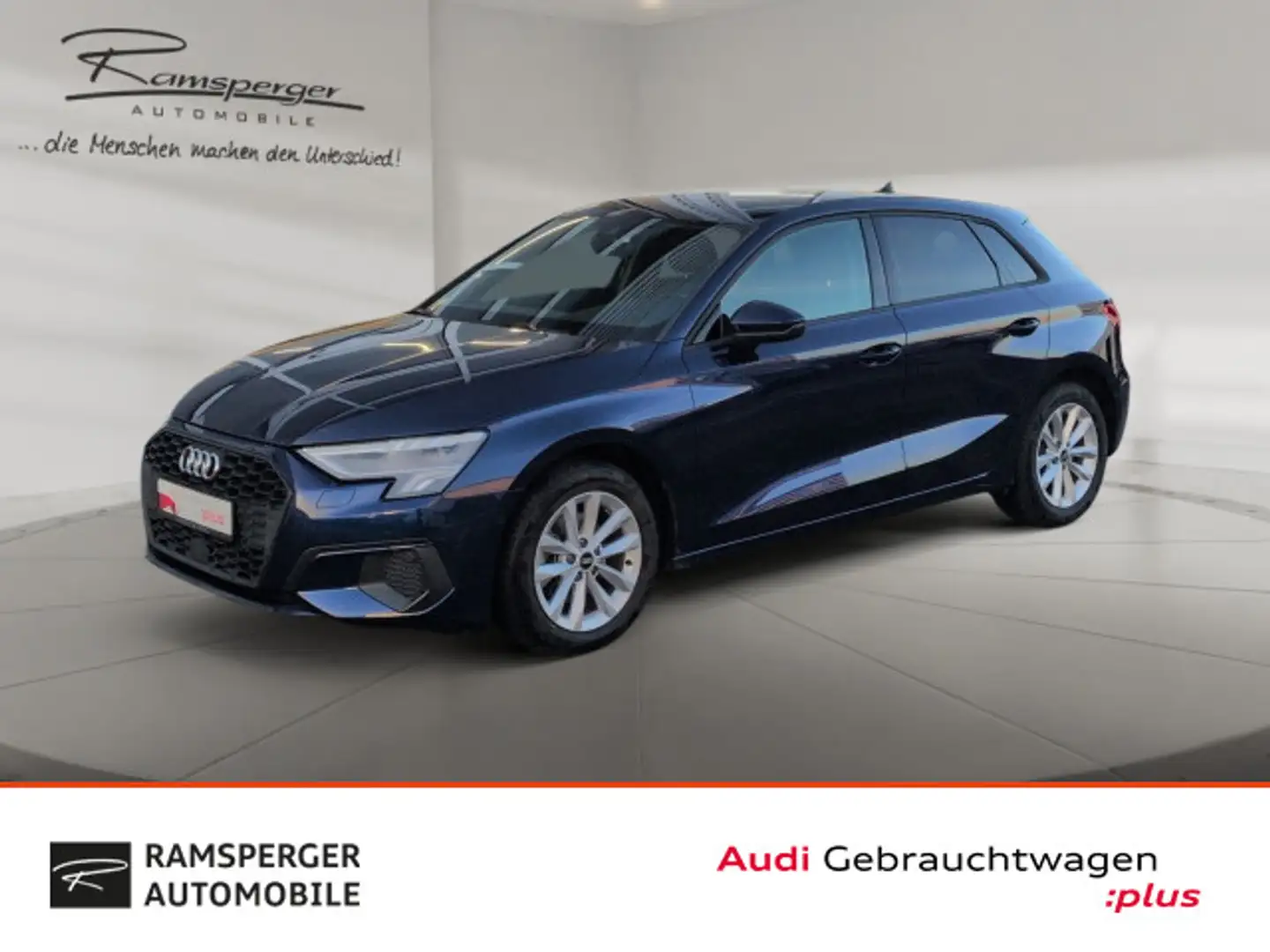 Audi A3 35 TFSI LED Klima Bluetooth EPH + Blau - 1