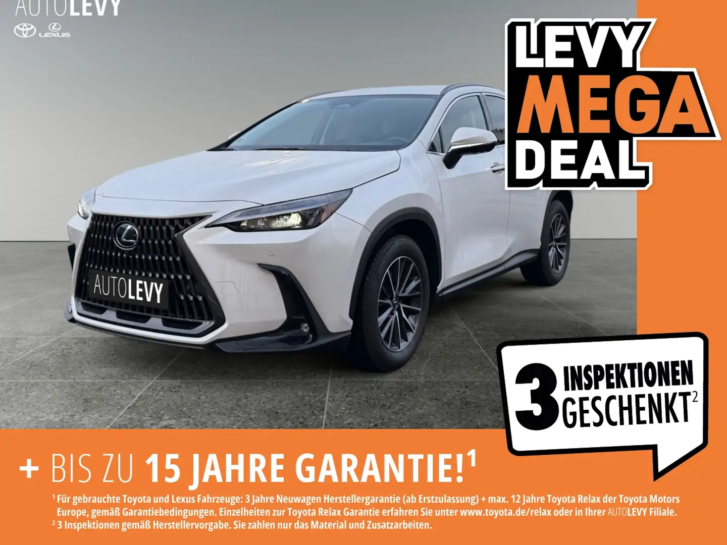Lexus NX 450h+ NX 450h  E-Four + Business *NAVI*SHZ*LHZ*LM*360° Blanc - 1