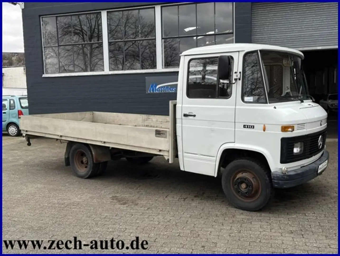 Mercedes-Benz 410 DüDo Benziner * Pritsche * orginal 123.000 Weiß - 2