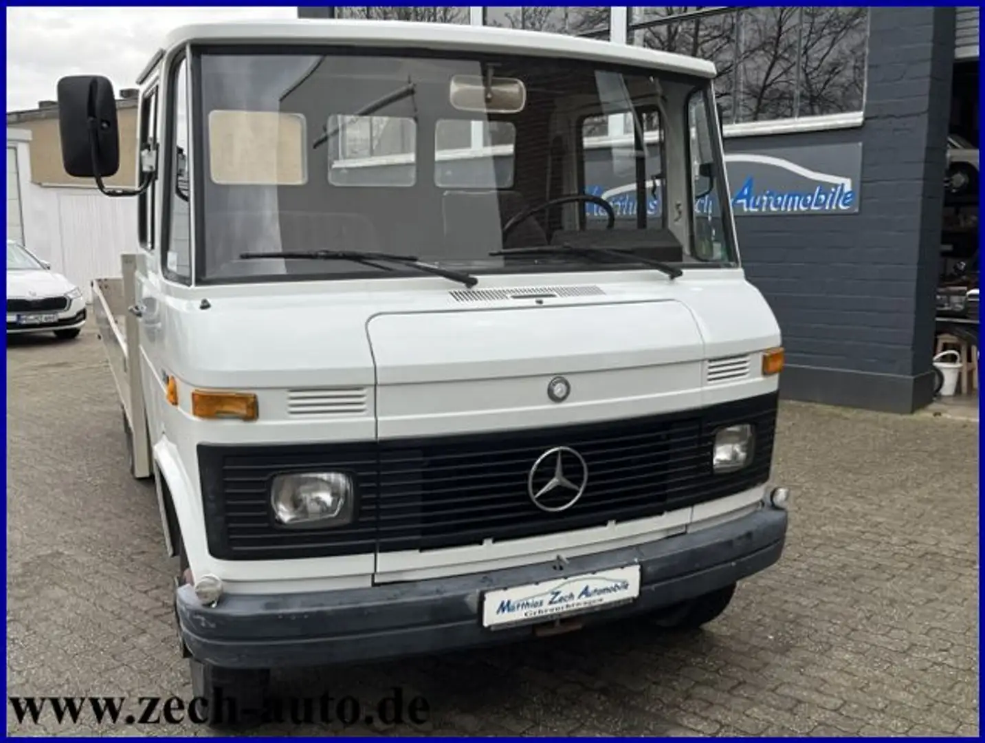 Mercedes-Benz 410 DüDo Benziner * Pritsche * orginal 123.000 Weiß - 1