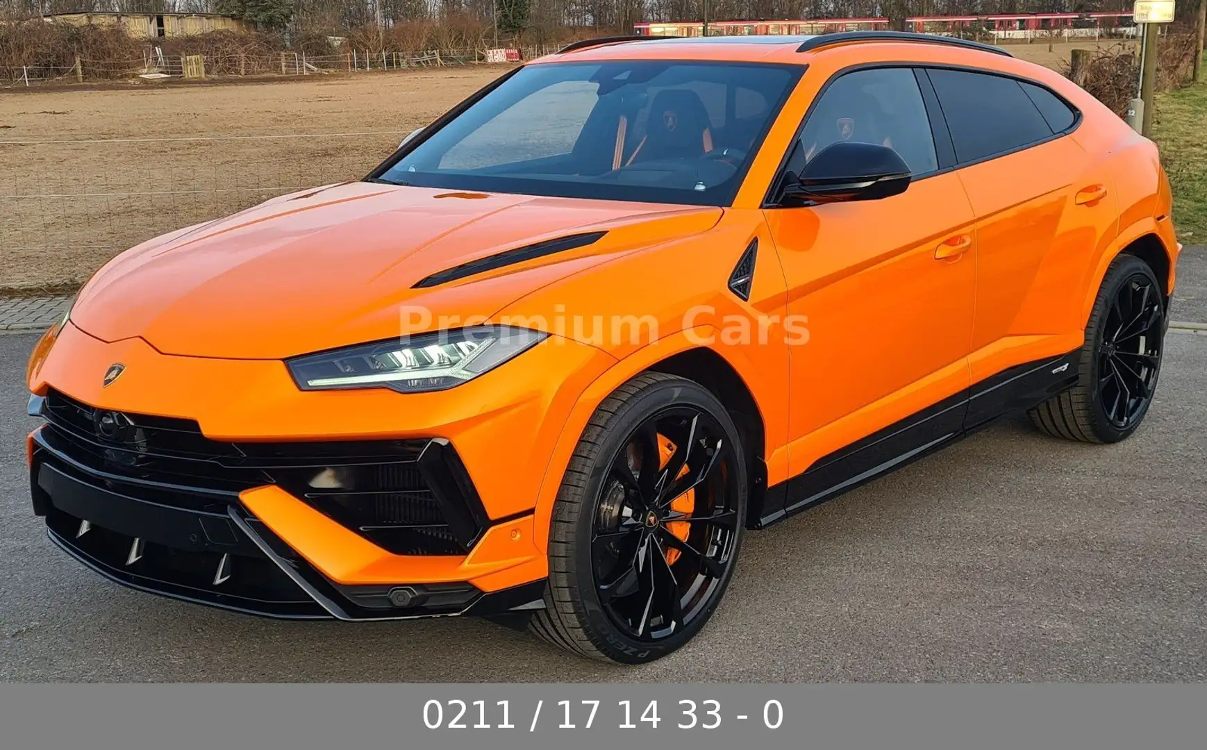 Lamborghini Urus S/Carbon Interieur/Bicolor Sport. Alcantara Portocaliu - 1