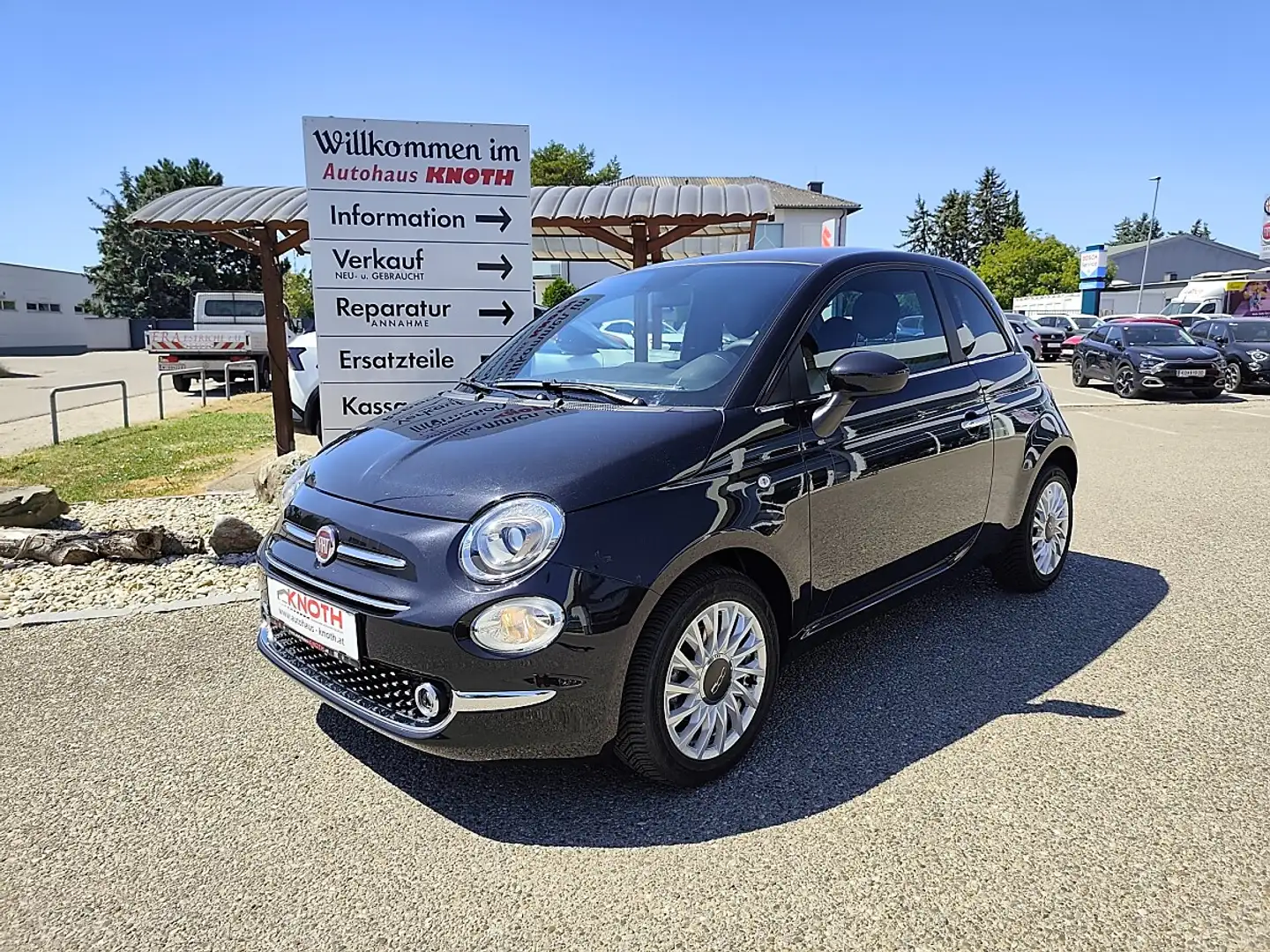 Fiat 500 1,2 Fire 70 Dolcevita Schwarz - 1