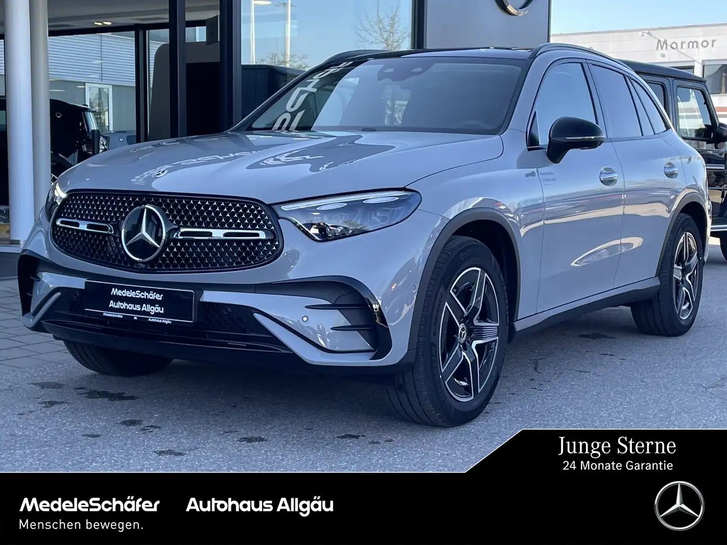 Mercedes-Benz GLC 450 GLC 450 d 4M AMG Night Dist Airm DigLi Pano Burm Grau - 1