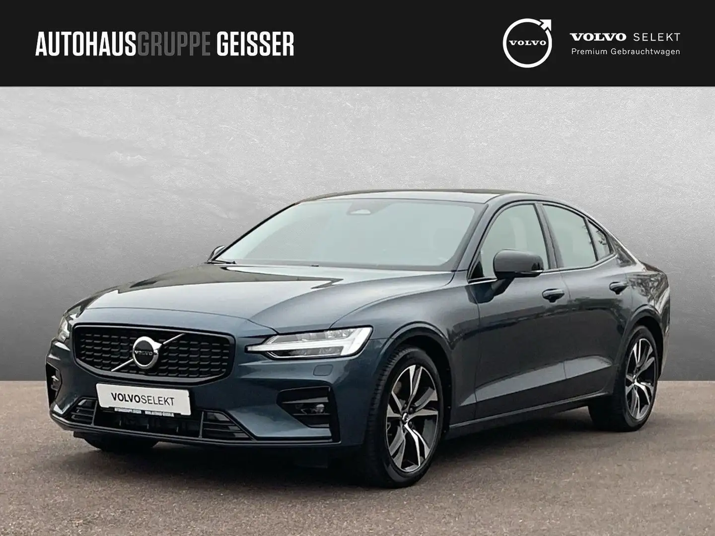 Volvo S60 B5 AWD Mild-Hybrid Ultimate Dark ACC BLIS SD Blau - 1