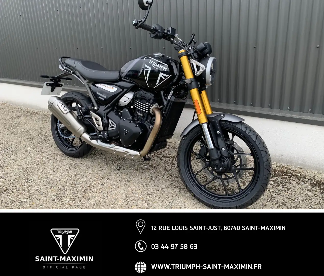 Triumph Speed 400 Noir - 2