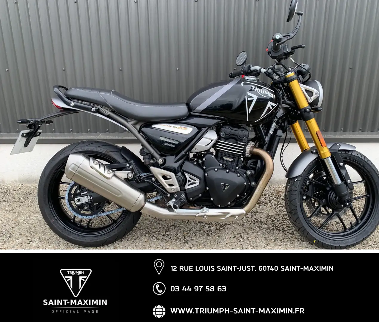 Triumph Speed 400 Noir - 1