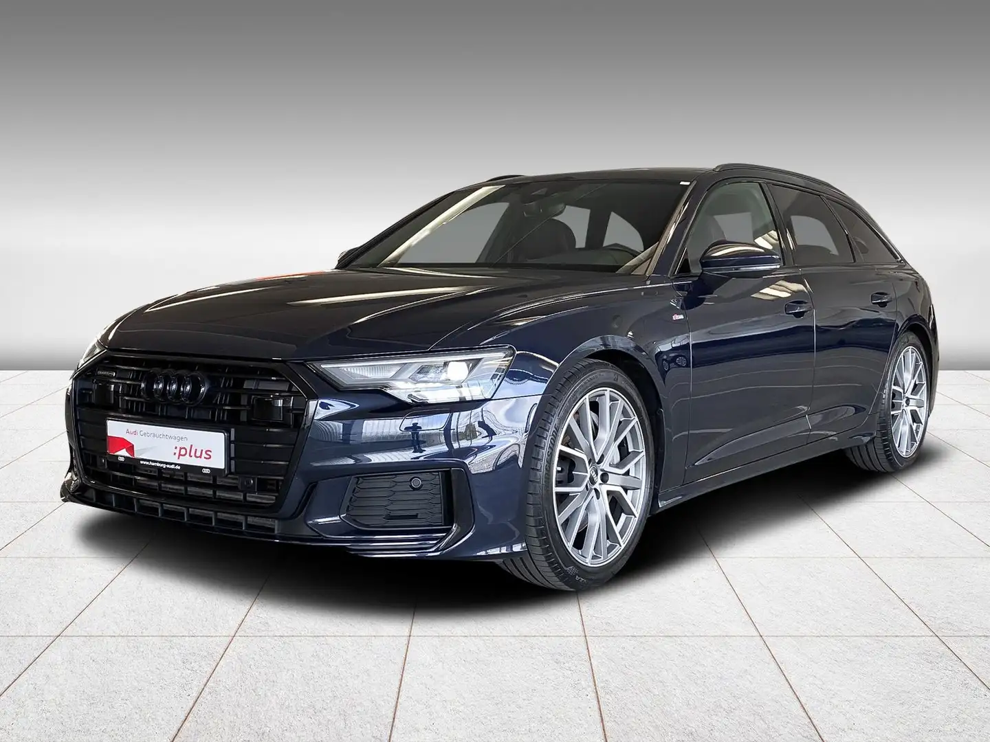 Audi A6 55 TFSI qua. S line AHK Pano B&O Stdhzg Blau - 2