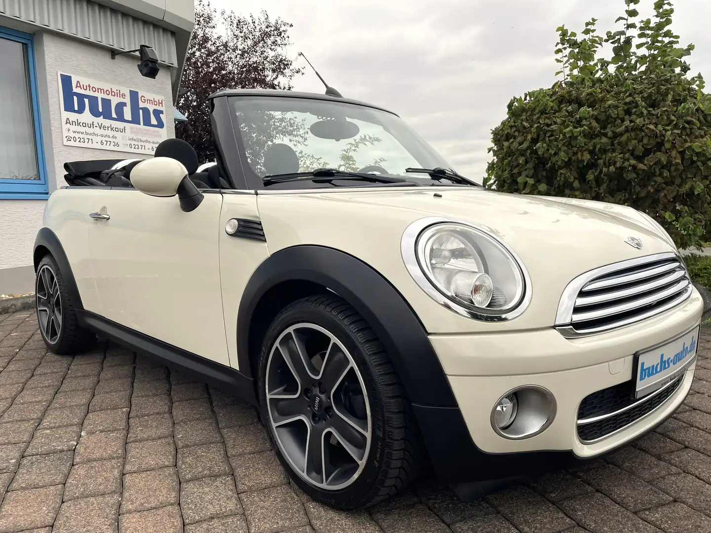 MINI Cooper Cabrio 17" Alu Scheckheft gepflegt Blanco - 2