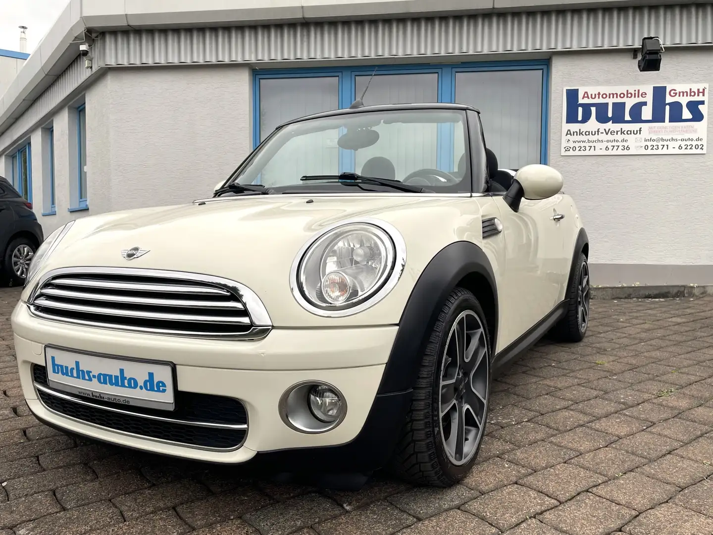 MINI Cooper Cabrio 17" Alu Scheckheft gepflegt Blanco - 1