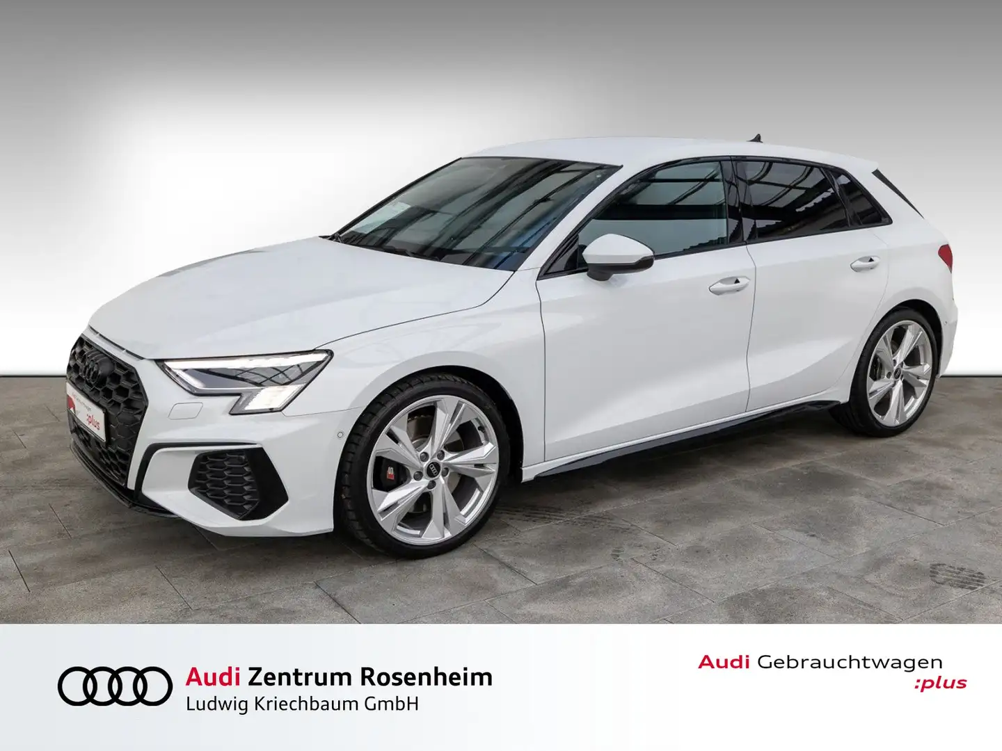 Audi S3 Sportback 2.0 TFSI qu. S tr.(Navi+, RFK, BO, M Weiß - 1