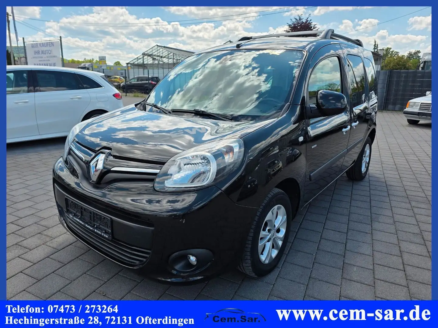 Renault Kangoo Limited *Klimaautomatik*Parktronic*Euro6* Black - 1