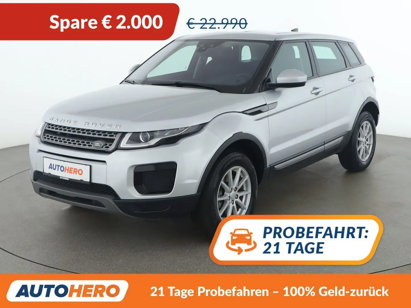 Land Rover Range Rover Evoque 2.0 Turbo Pure Silber - 1