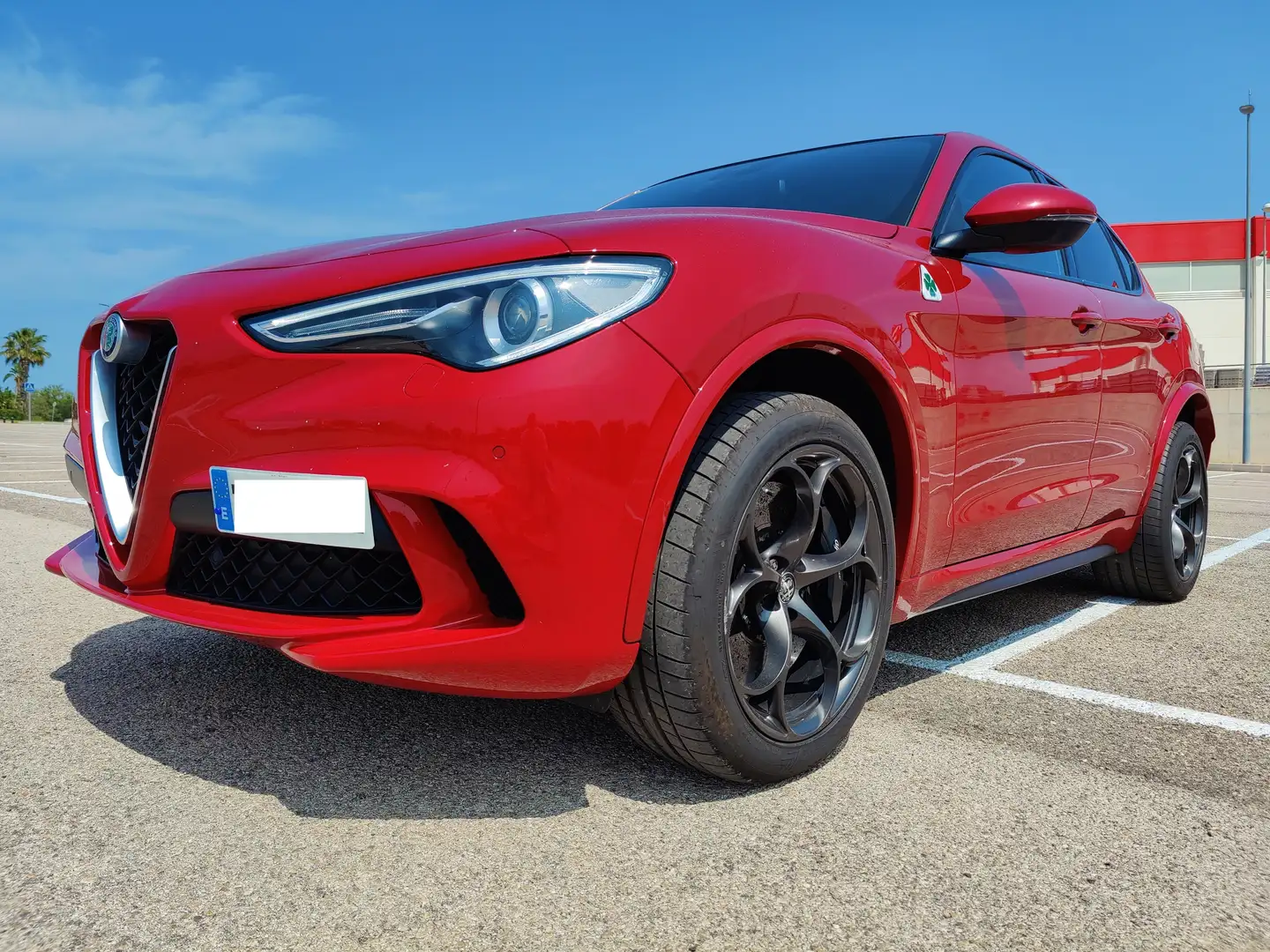 Alfa Romeo Stelvio 2.9 Bi-Turbo Q4 Quadrifoglio AT8 Rosso - 2