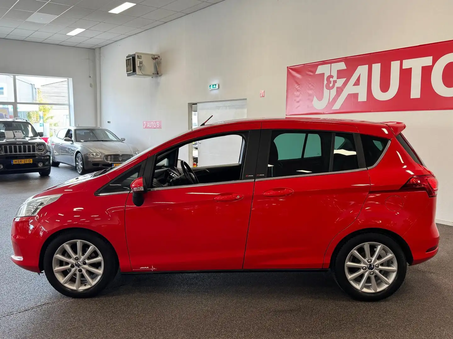 Ford B-Max 1.0 EcoBoost Titanium NAVIGATIE/CAMERA, CRUISE, EC Rouge - 2