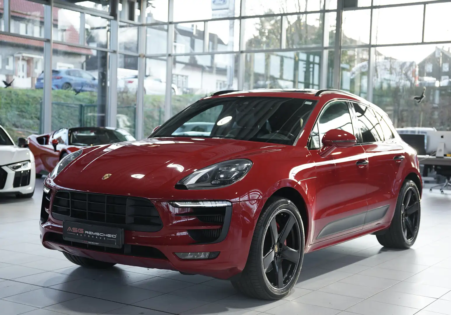 Porsche Macan GTS *2.H *21 *Pano *Chrono *LUFT *BOSE Rouge - 1