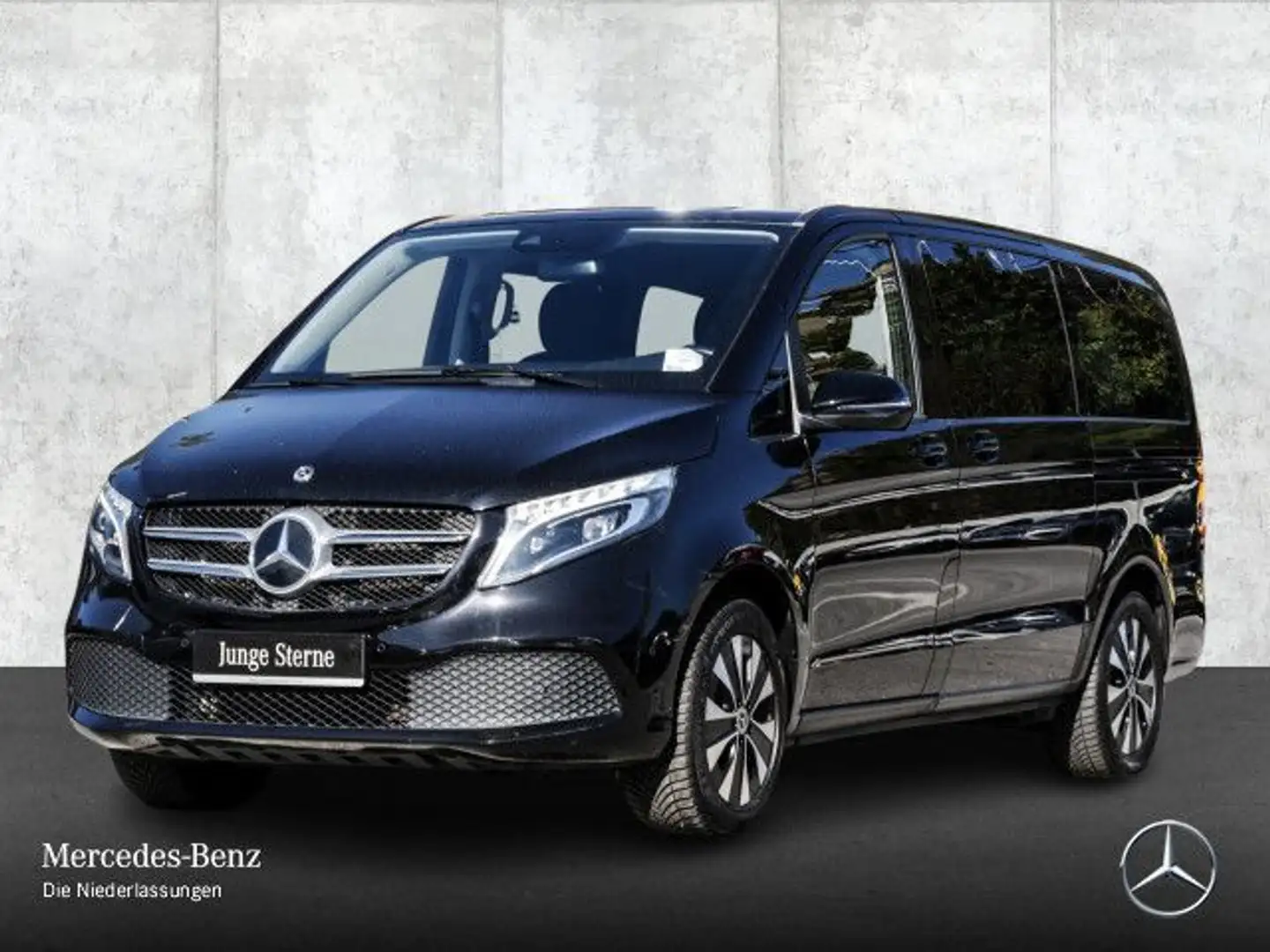 Mercedes-Benz V 300 d 4M EDITION+Allrad+SportP+9G+AHK+StandHZ Schwarz - 2