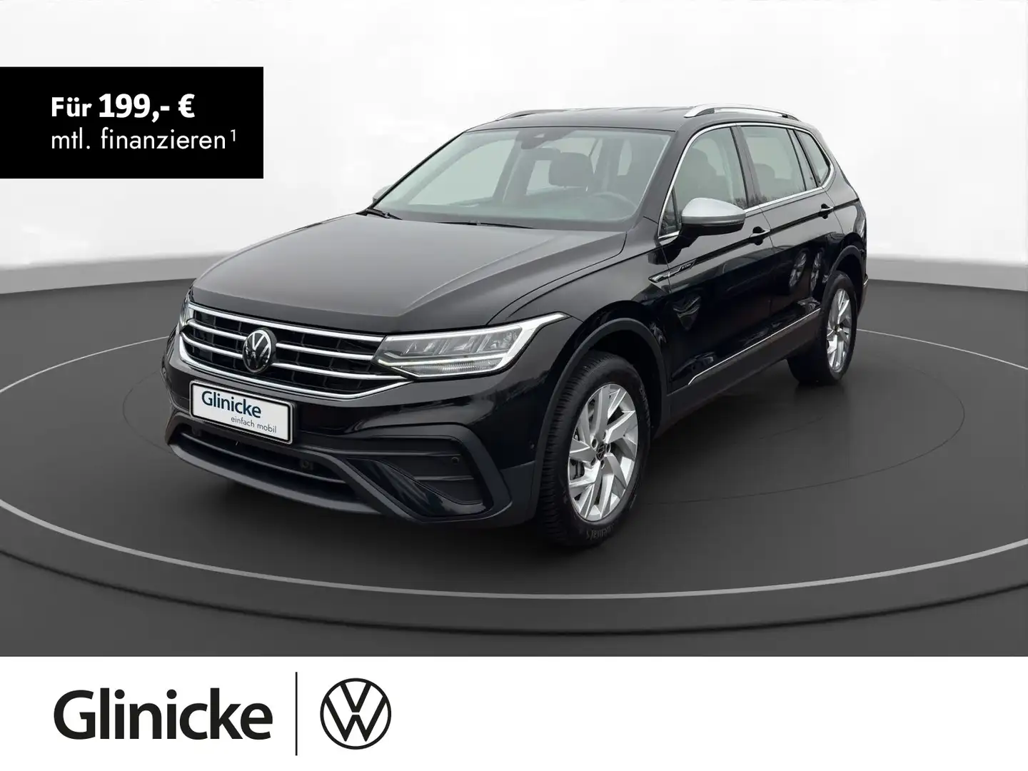 Volkswagen Tiguan Allspace 2.0 TSI 4Motion Navi AHK Kamera Schwarz - 1