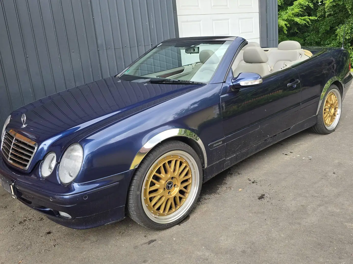 Mercedes-Benz CLK 230 CLK 230 ML Cabrio Elegance Blau - 2