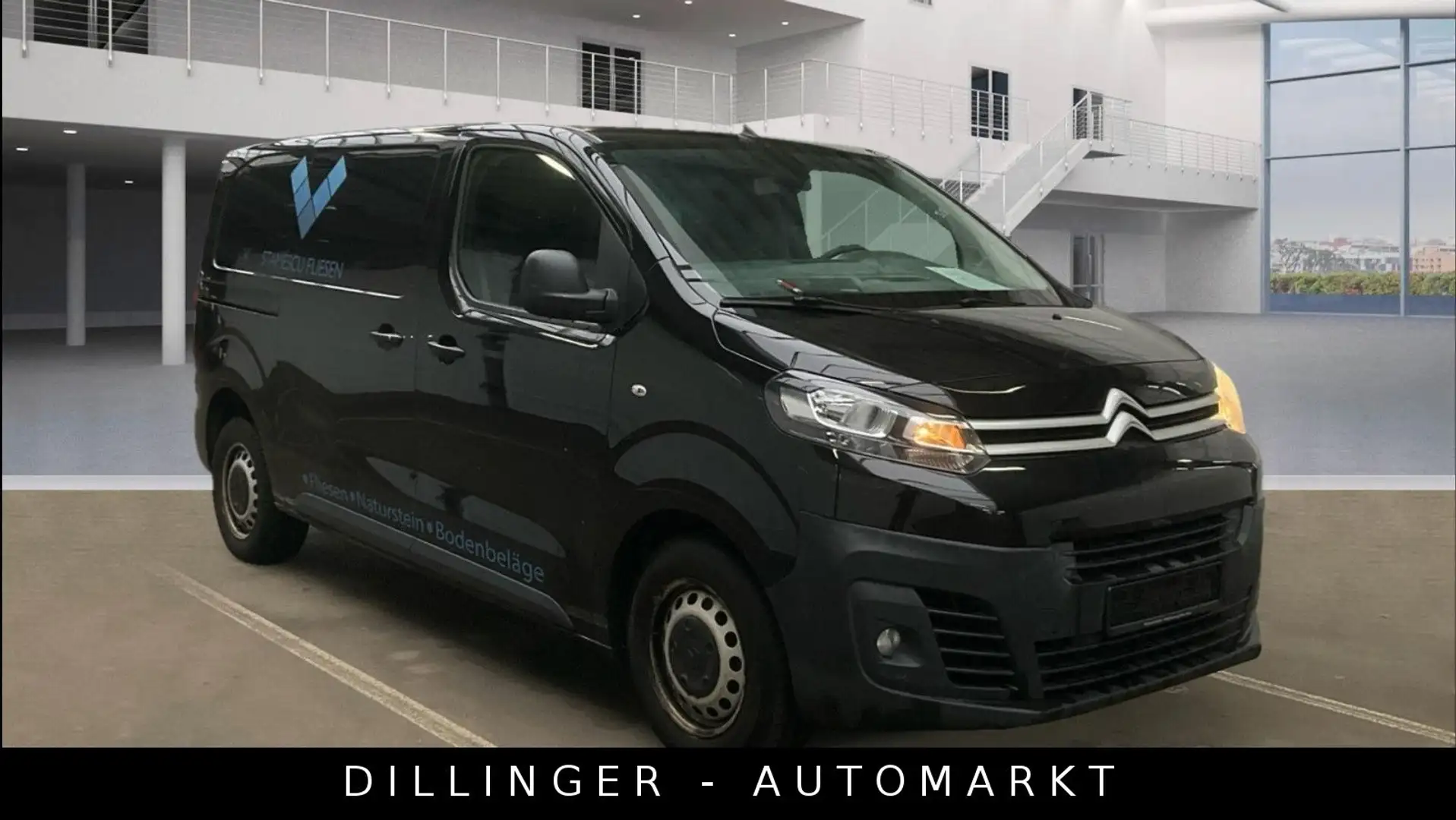 Citroen Jumpy M 2.0 HDI KLIMA Temp 122ps AHK Negru - 1