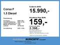 Opel Corsa F 1.5 Diesel Edition FIN ab2,99%+Navi+PDC Weiß - thumbnail 4