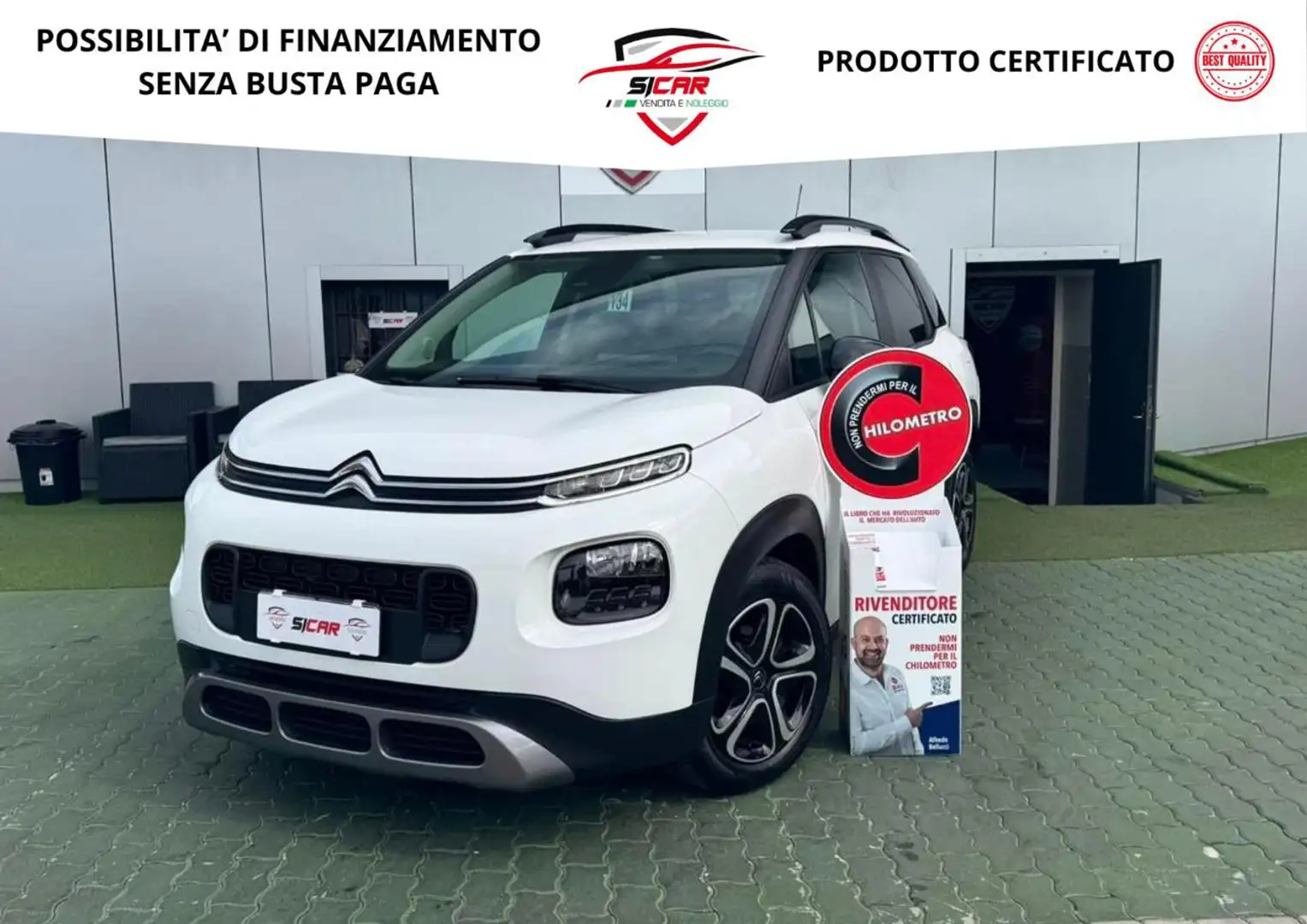 Citroen C3 Aircross BlueHDi 100 S&S Feel Pack Bianco - 1